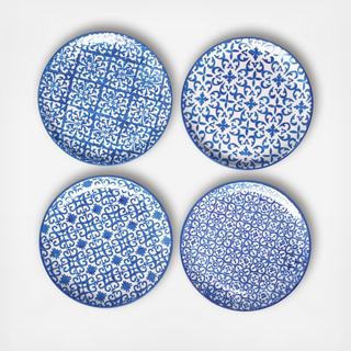 Ojai 4-Piece Salad/Dessert Plate Set