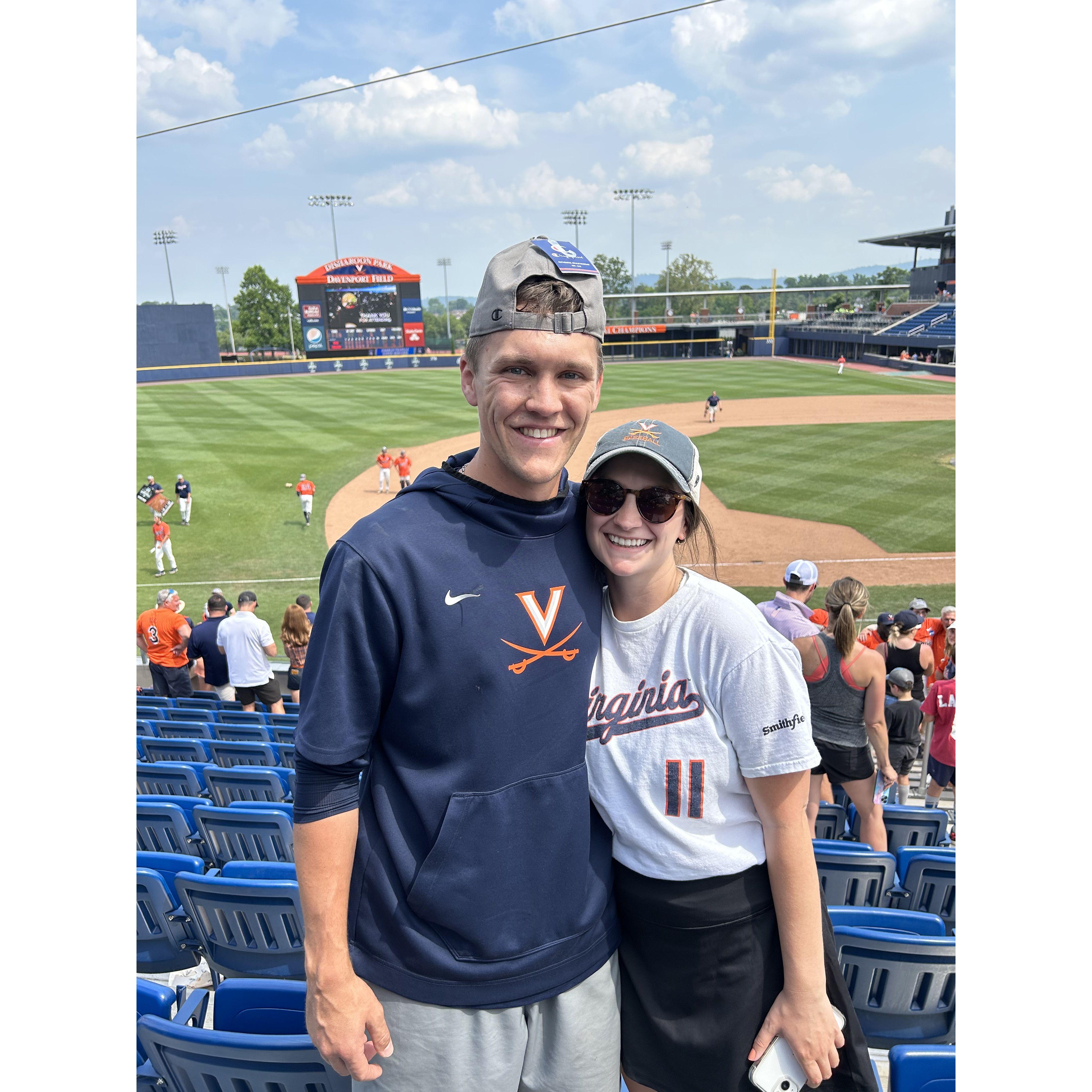 UVA is heading back to the CWS 2023!