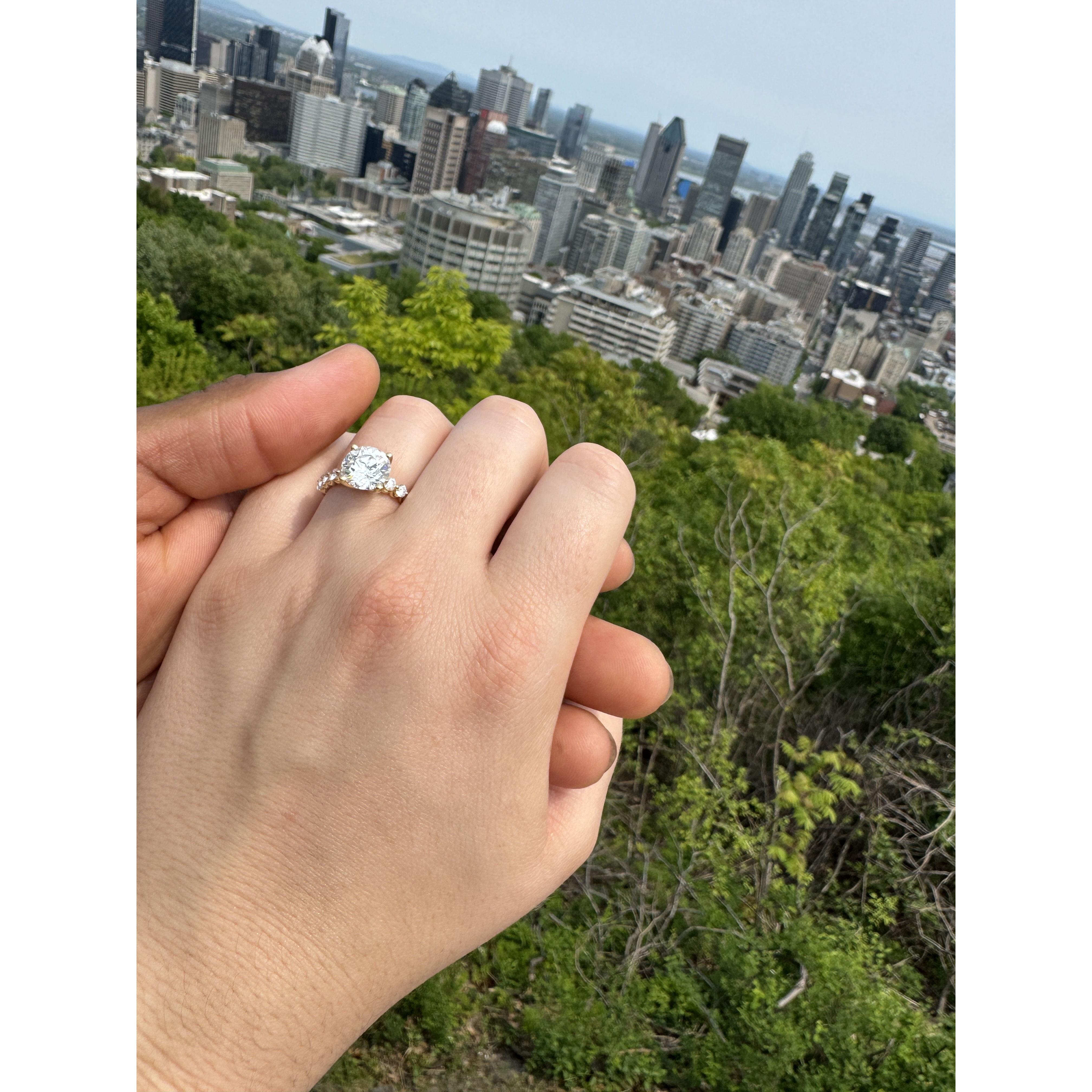Looking forward to our Montreal wedding