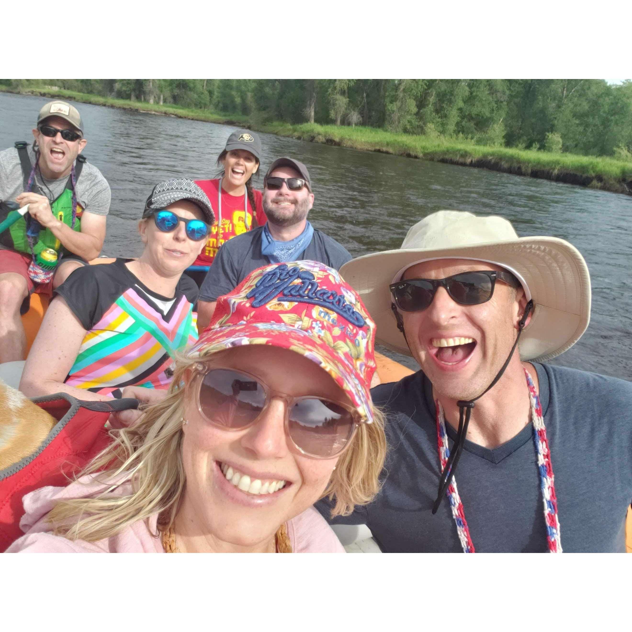 Rafting in Steamboat - July 2021
