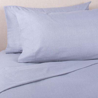 Bee & Willow™ Home Flannel Queen Sheet Set in Heather Grey