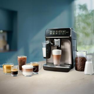 3300 Fully Automatic Espresso Machine with LatteGo Milk Frother