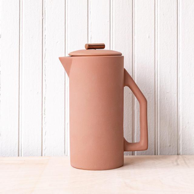 YIELD Ceramic French Press Matte Sand