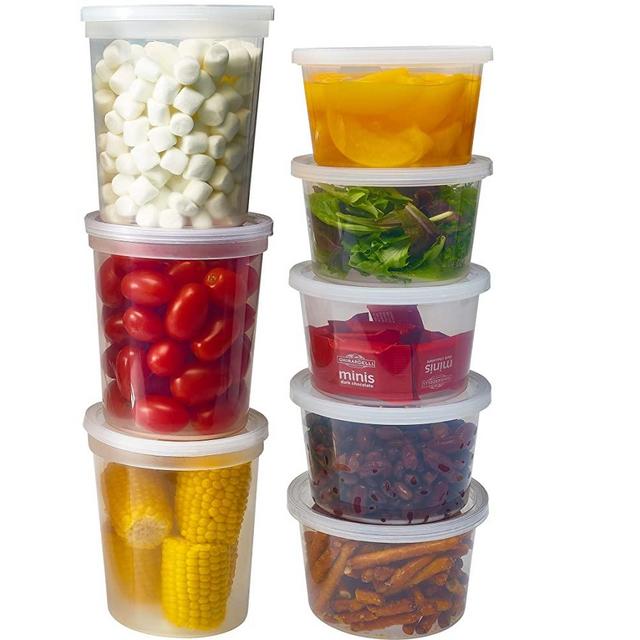 W&P Porter Dressing Container w/ Lid |Charcoal 1.5 Ounces (Pack of 2) |  Leak & Spill Proof, Salad Dressing, Salt, Toppings, Food Storage, Airtight