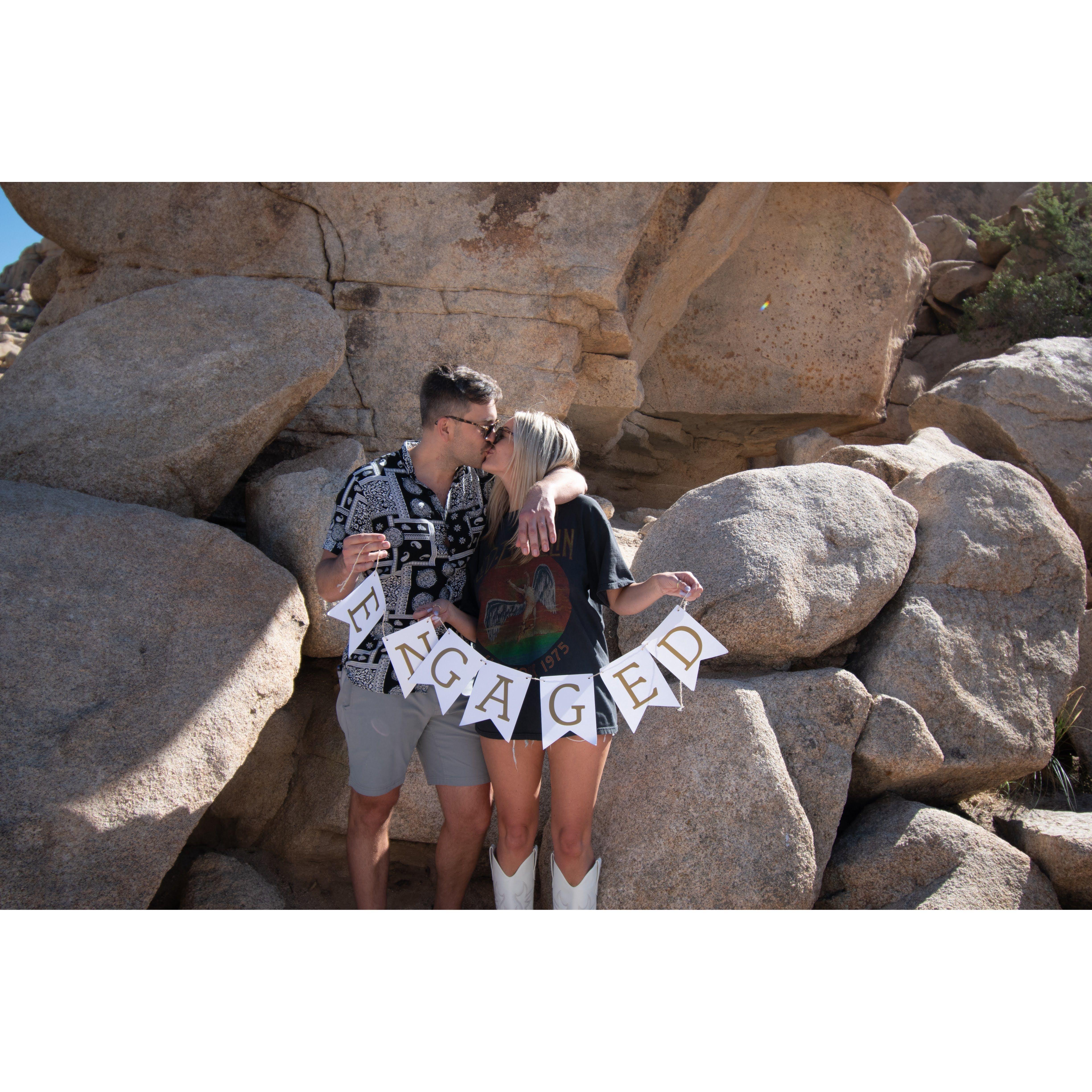 The day Cody proposed :)