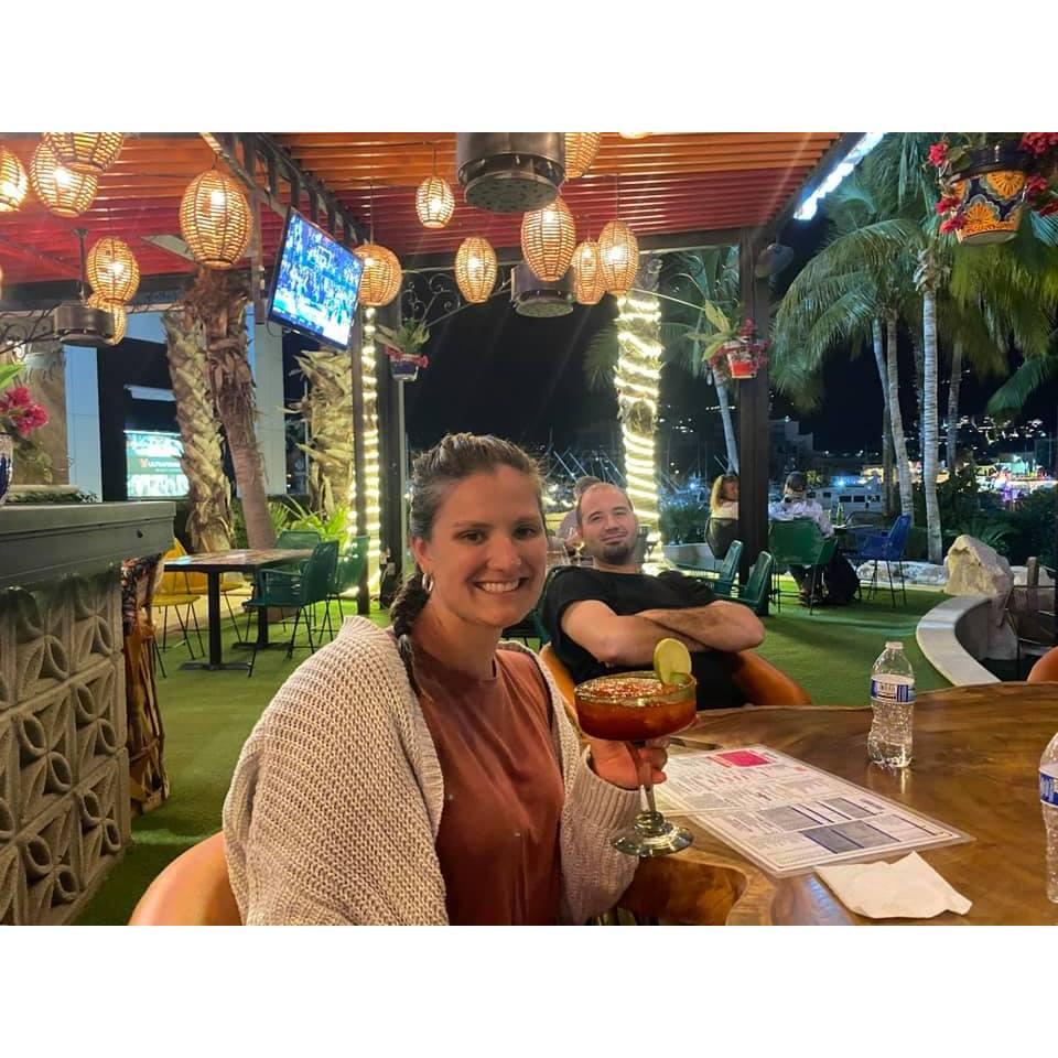 Dinner in Mexico 2021.