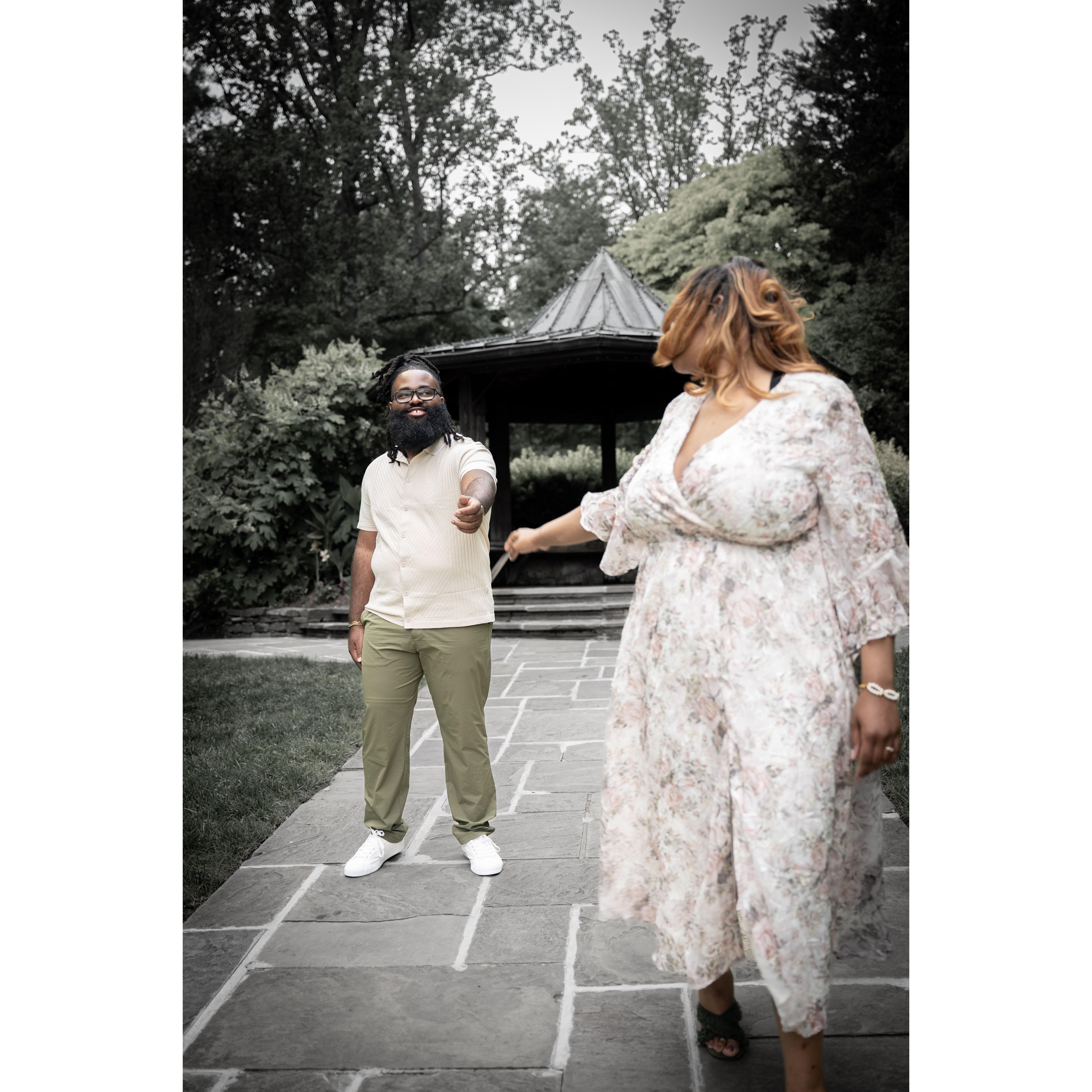 Jin702 Photography - Engagement Shoot at Brookside Gardens - Wheaton, MD (05/23/25)