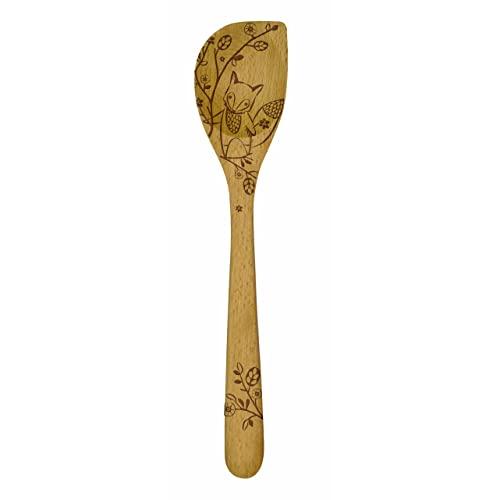 Talisman Designs Get Real Woodland Squirrel Beechwood Corner Spoon, 12 Inch