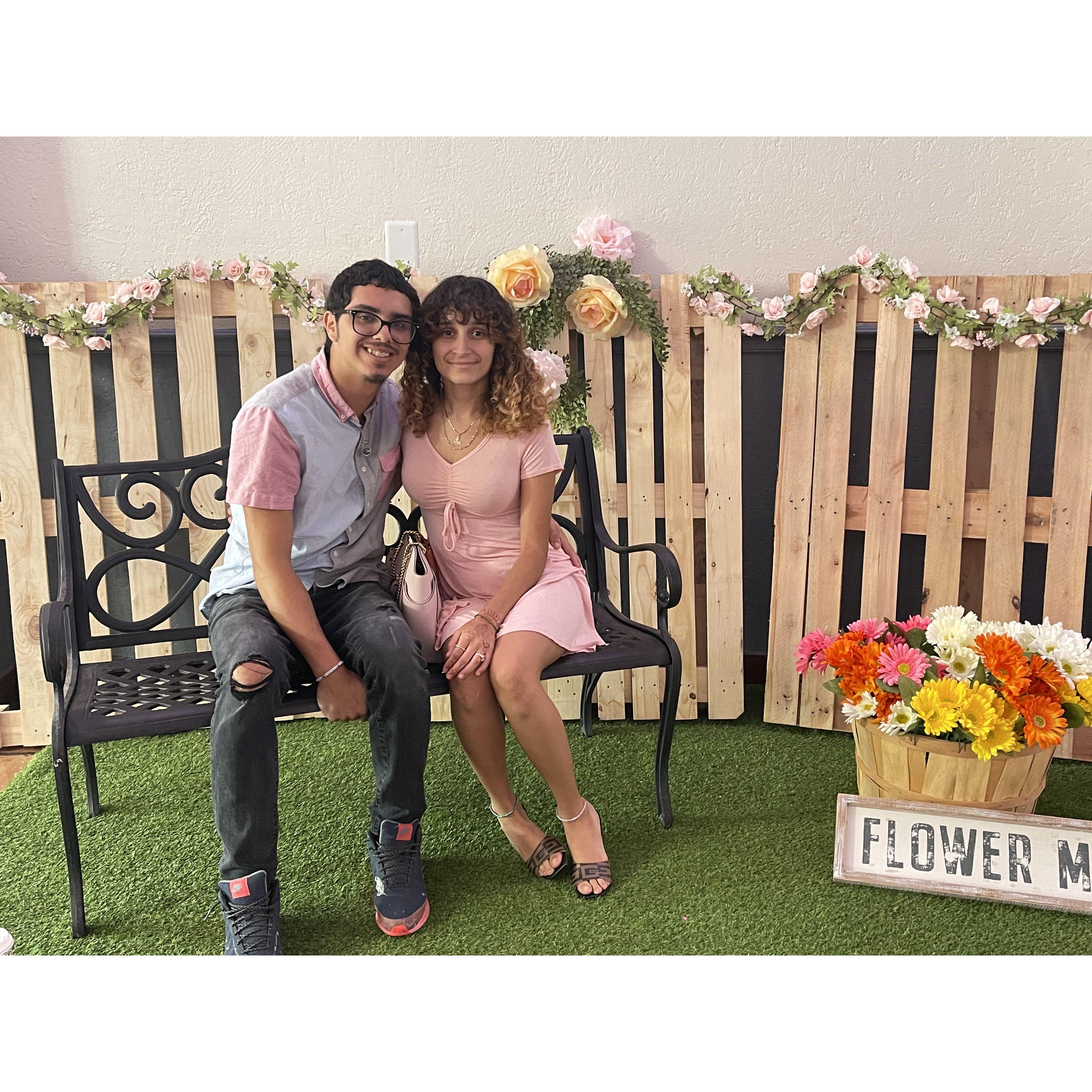 Church on Easter morning!