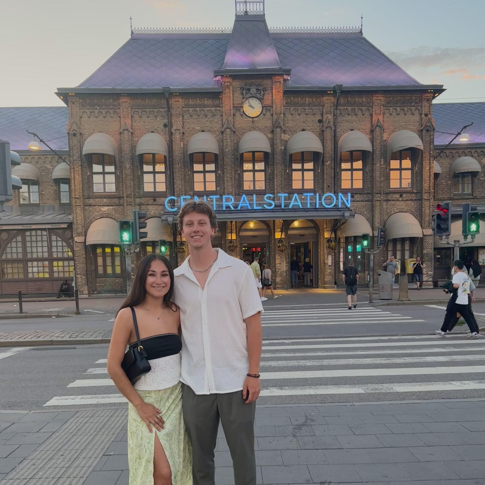 Noah visited Camille in Sweden after her month-long study abroad! Passed the "girlfriend realizes passport is gone in international airport" test!