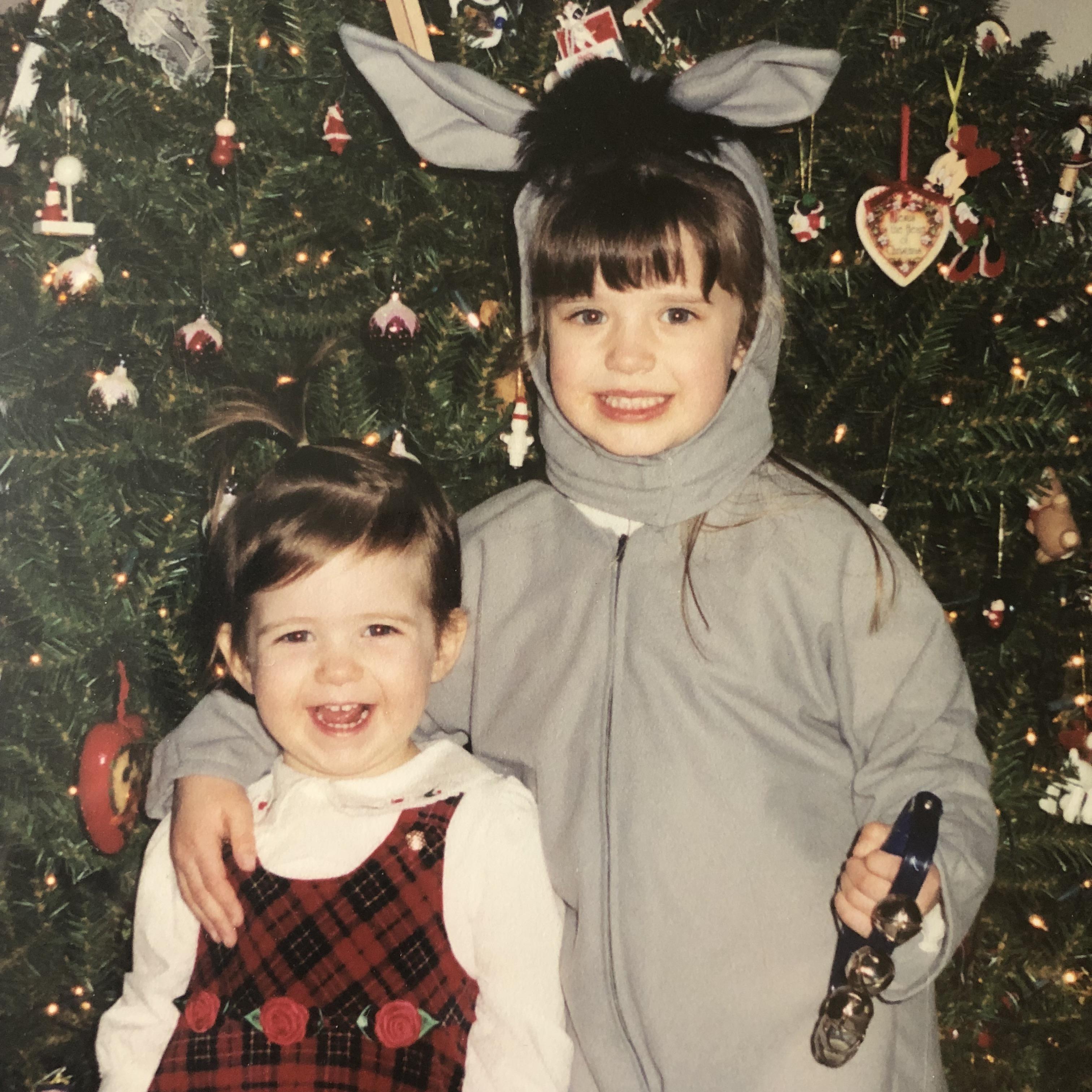 Madison & little sister Autumn circa 2005