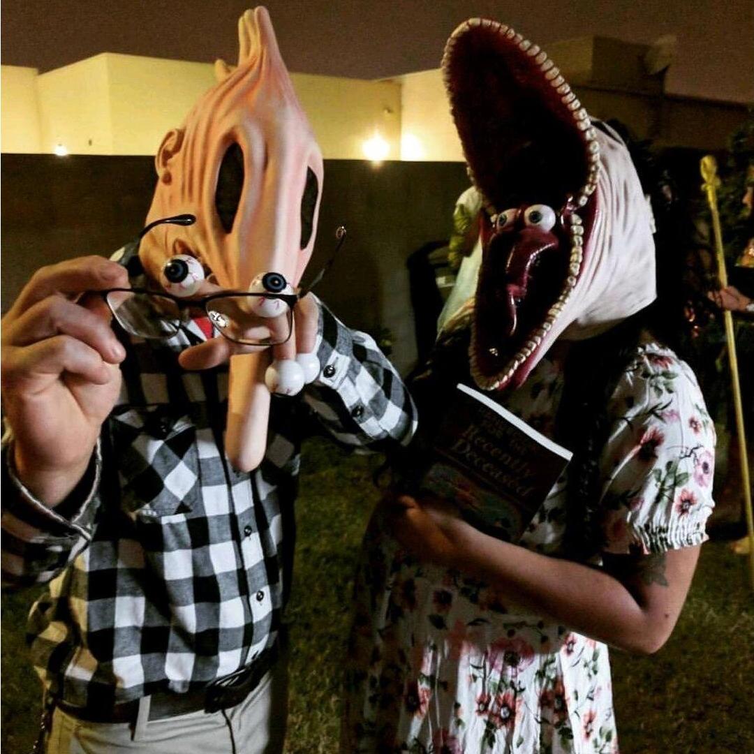 Meet the Maitland's! Our favorite Halloween Costume we ever did.