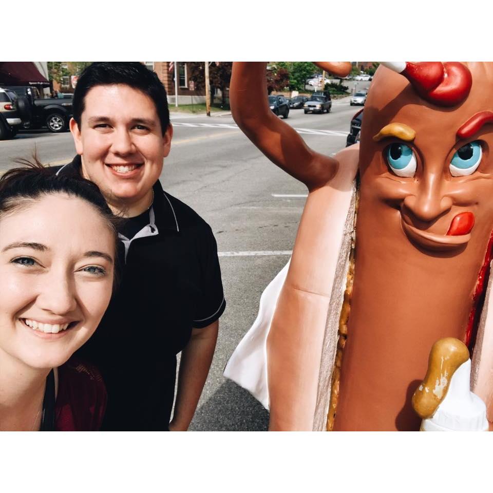 Our first selfie together