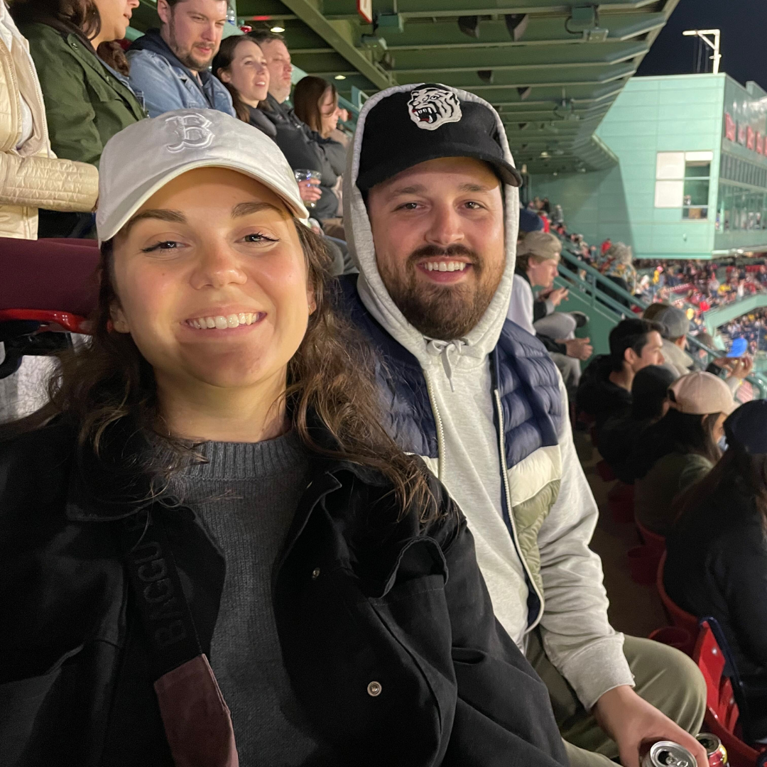 Ben's first Red Sox game