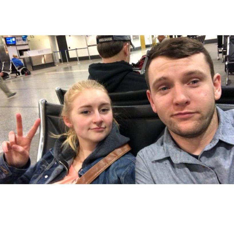 Connecticut, 2018. Ben & Audrey were on an early flight home from the East Coast. Ben knew this morning that he was absolutely in love with Audrey when he heard her humming "La Vie En Rose."