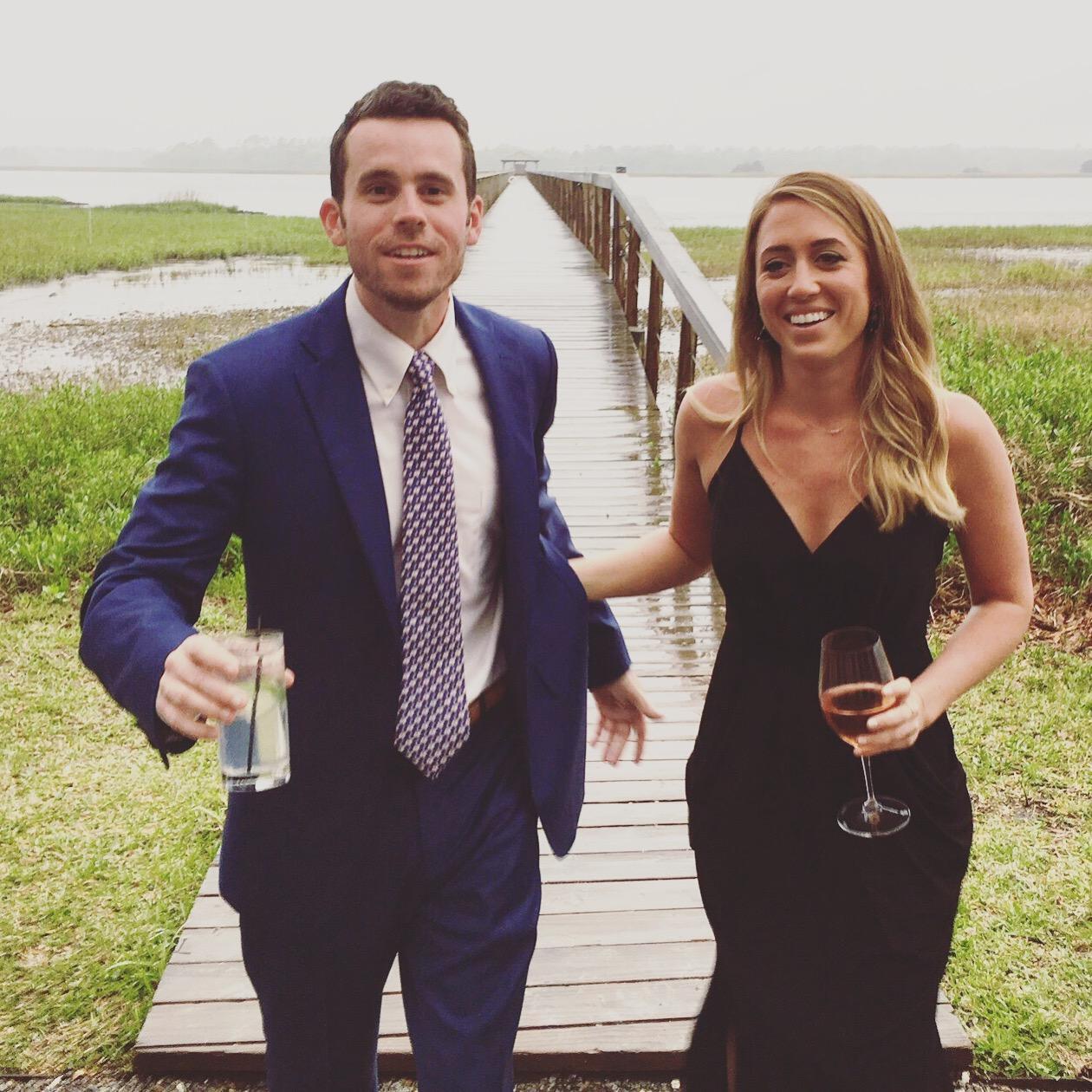 Friends' wedding in Charleston