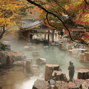 Spa Day for 2 in traditional Japanese Onsen