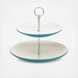 Colorwave Two Tiered Hostess Tray
