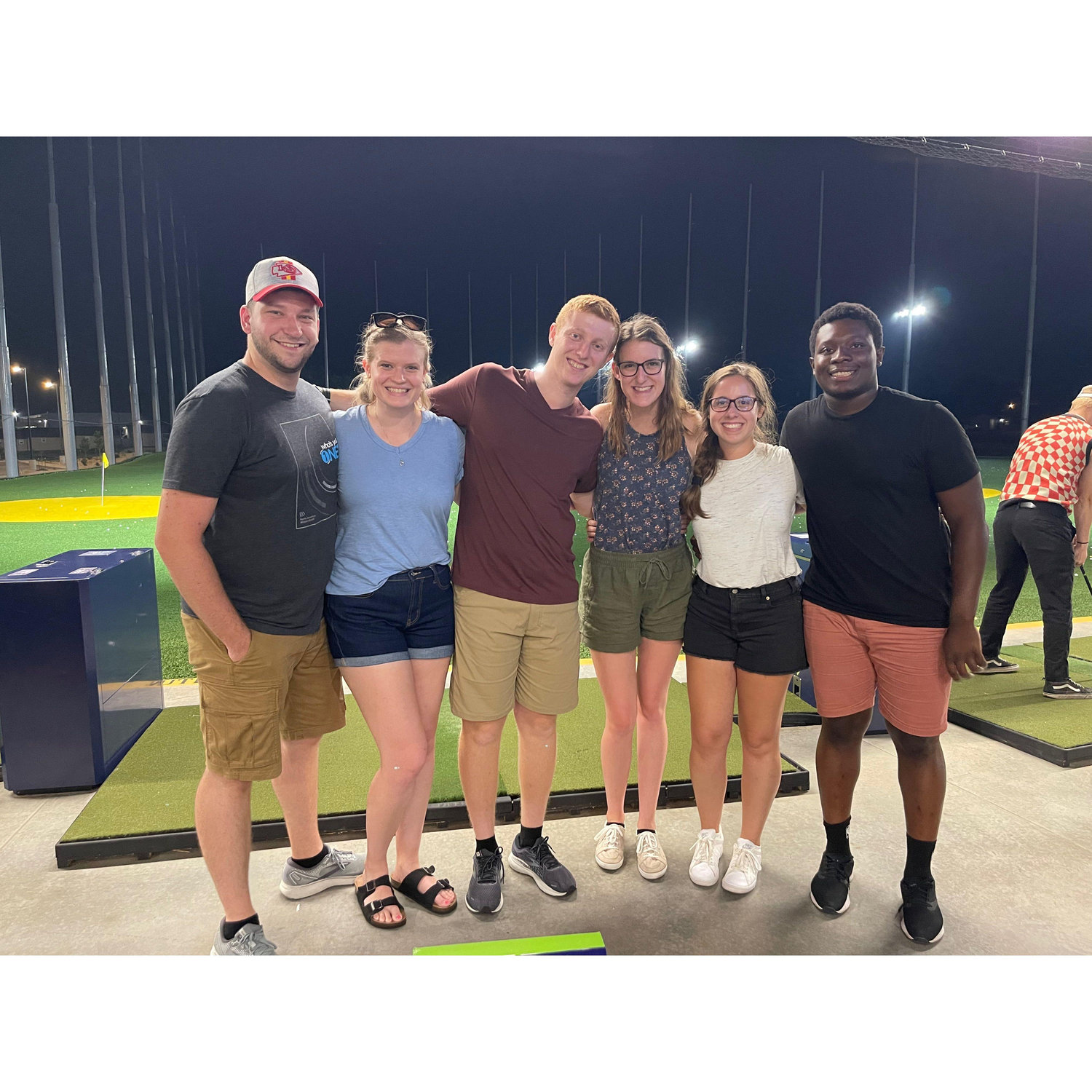 Top Golf for Caitie's birthday