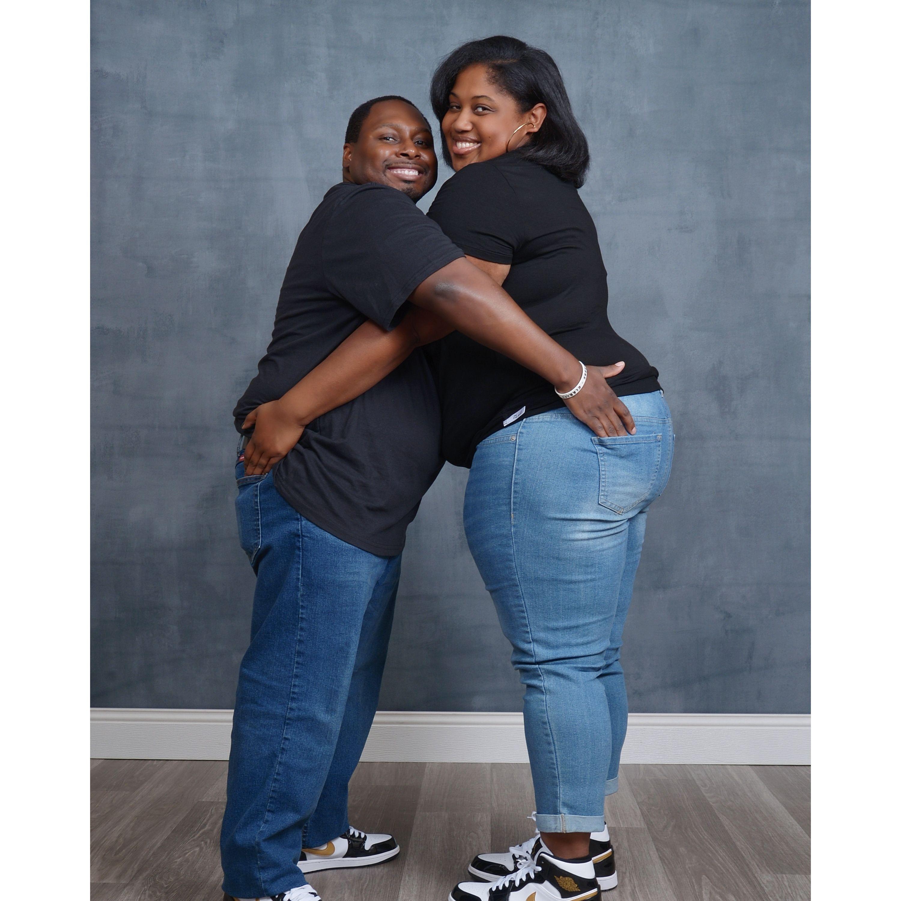 Bria surprised Terrance with a JC Penney "Funny" Photoshoot where you take a bunch of awkward and funny photos for Sweetest Day 2024. Yes Short Kings win too!