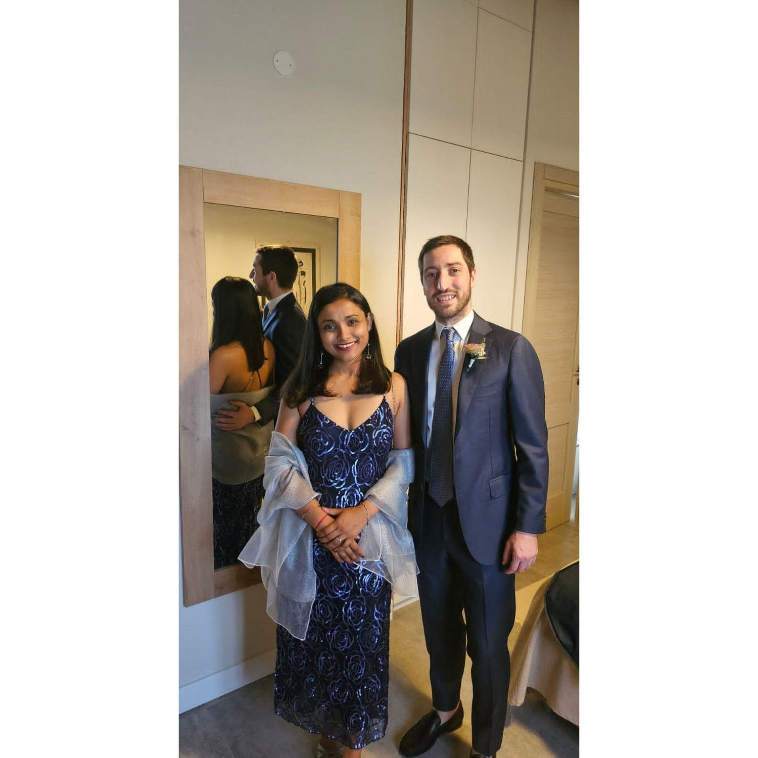 Our friend's wedding, just before our's :)