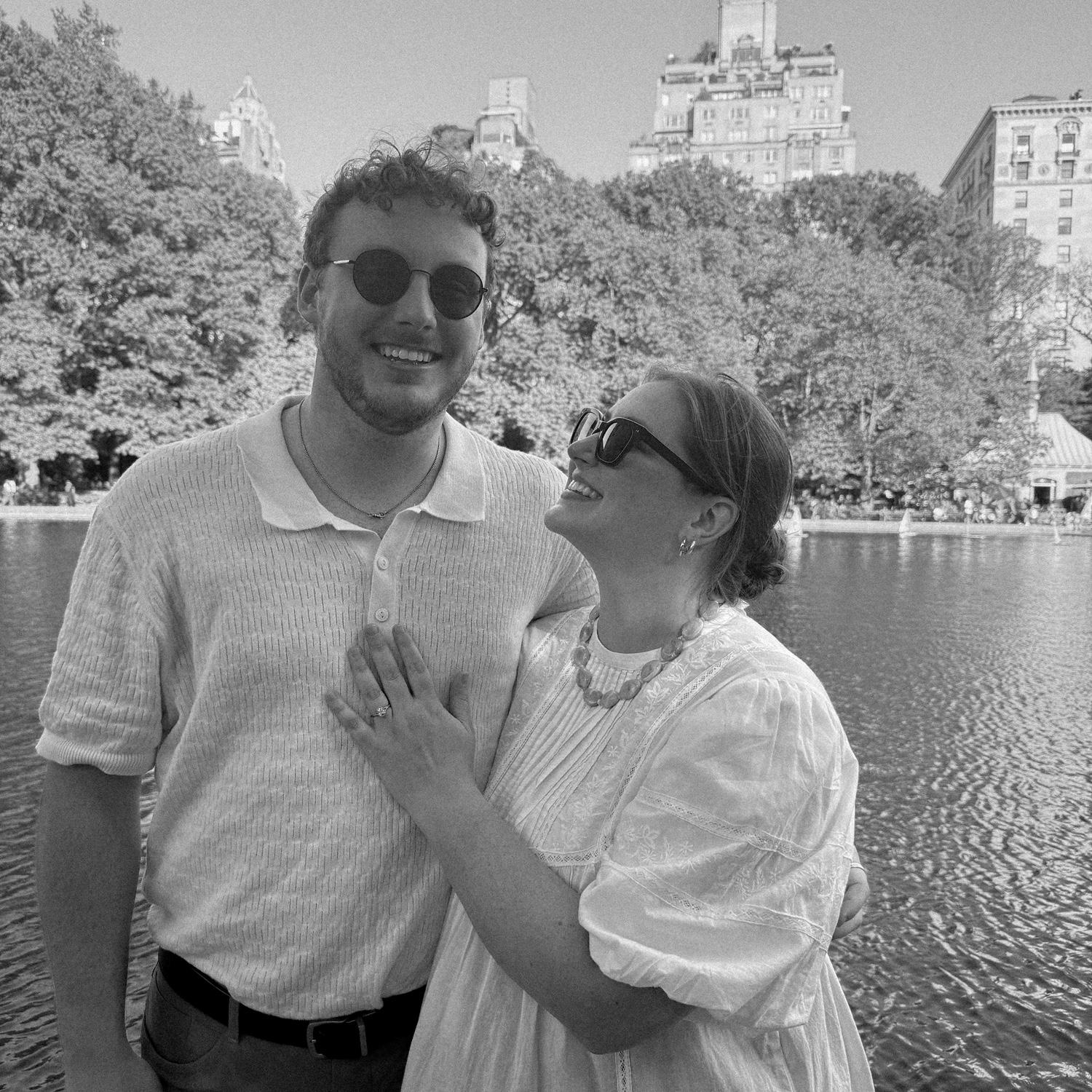 Right after Jackson popped the question. Huge shoutout to Korin & Lewis for fully taking over at this point-- Jackson and I were fully on cloud 9. <3