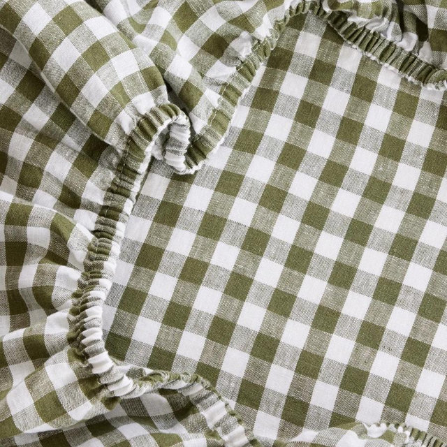 European Linen Fitted Sheet Set