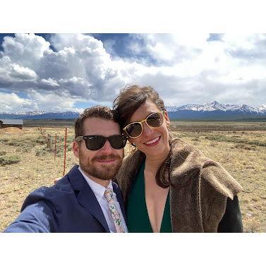Joey and Emily Sinopoli tied the knot. Leadville, CO. May 2022.