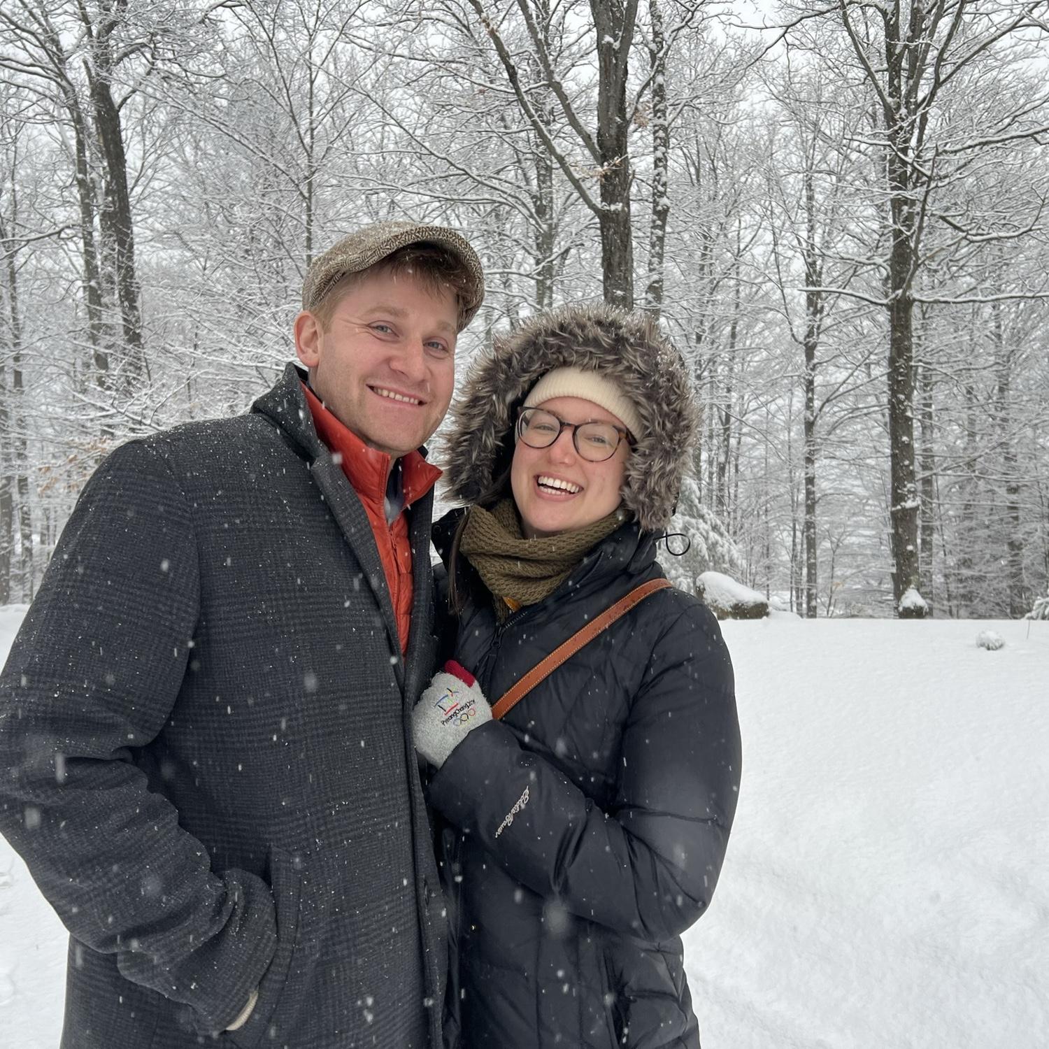 Winter Wonderland in Lake Placid for the Synchronized Skating World Championships with Kristen, Zach, Katie, Nick and Willow! 2023
