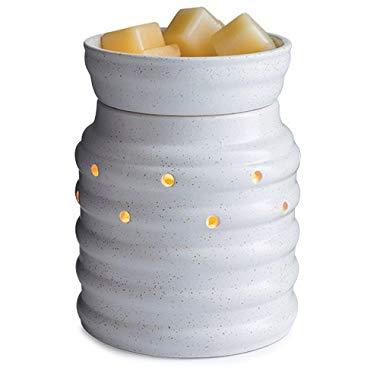 CANDLE WARMERS ETC. Illumination Fragrance Warmer- Light-Up Warmer for Warming Scented Candle Wax Melts and Tarts or Essential Oils to Freshen Room, Farmhouse