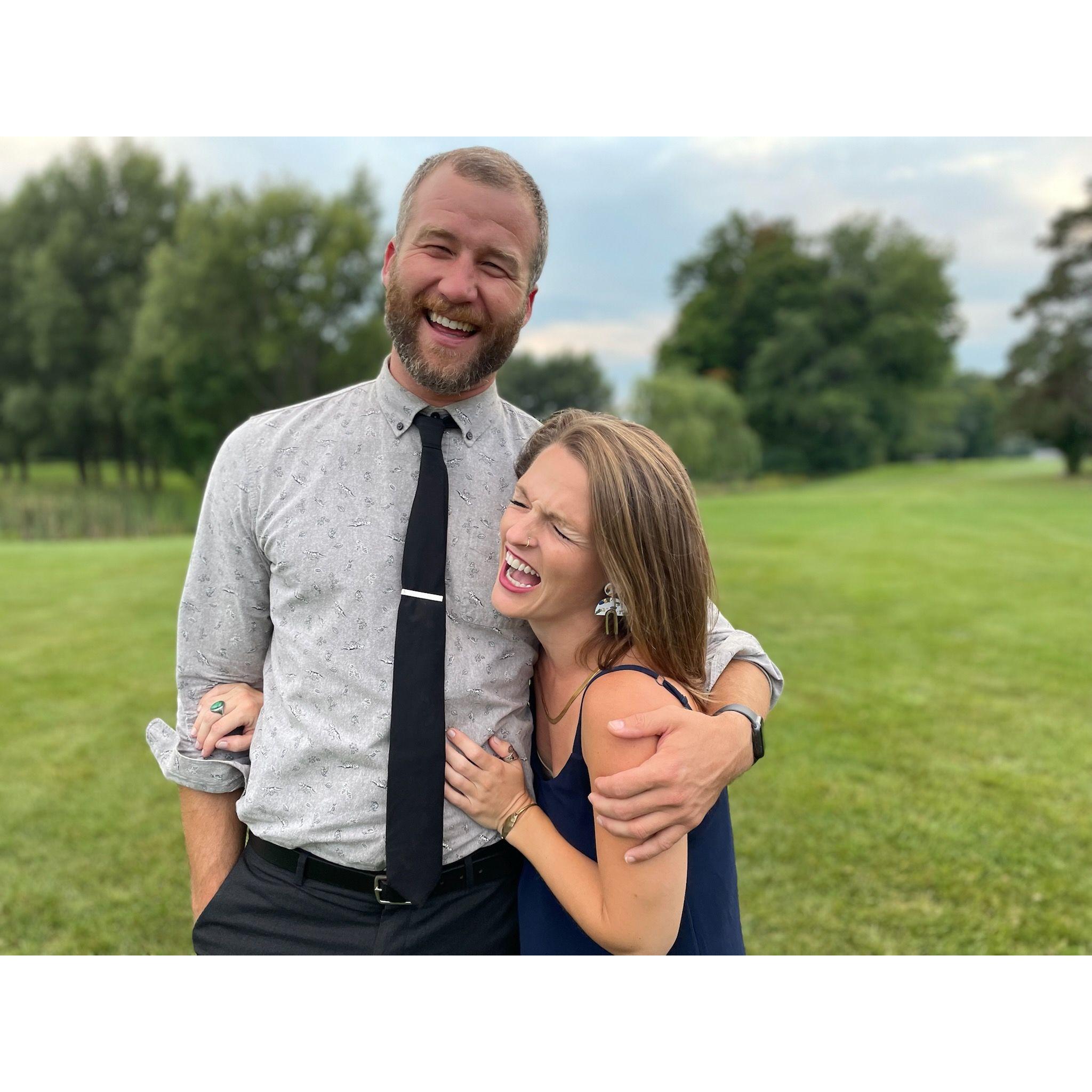 friends' wedding, Pentwater, MI, September 2022