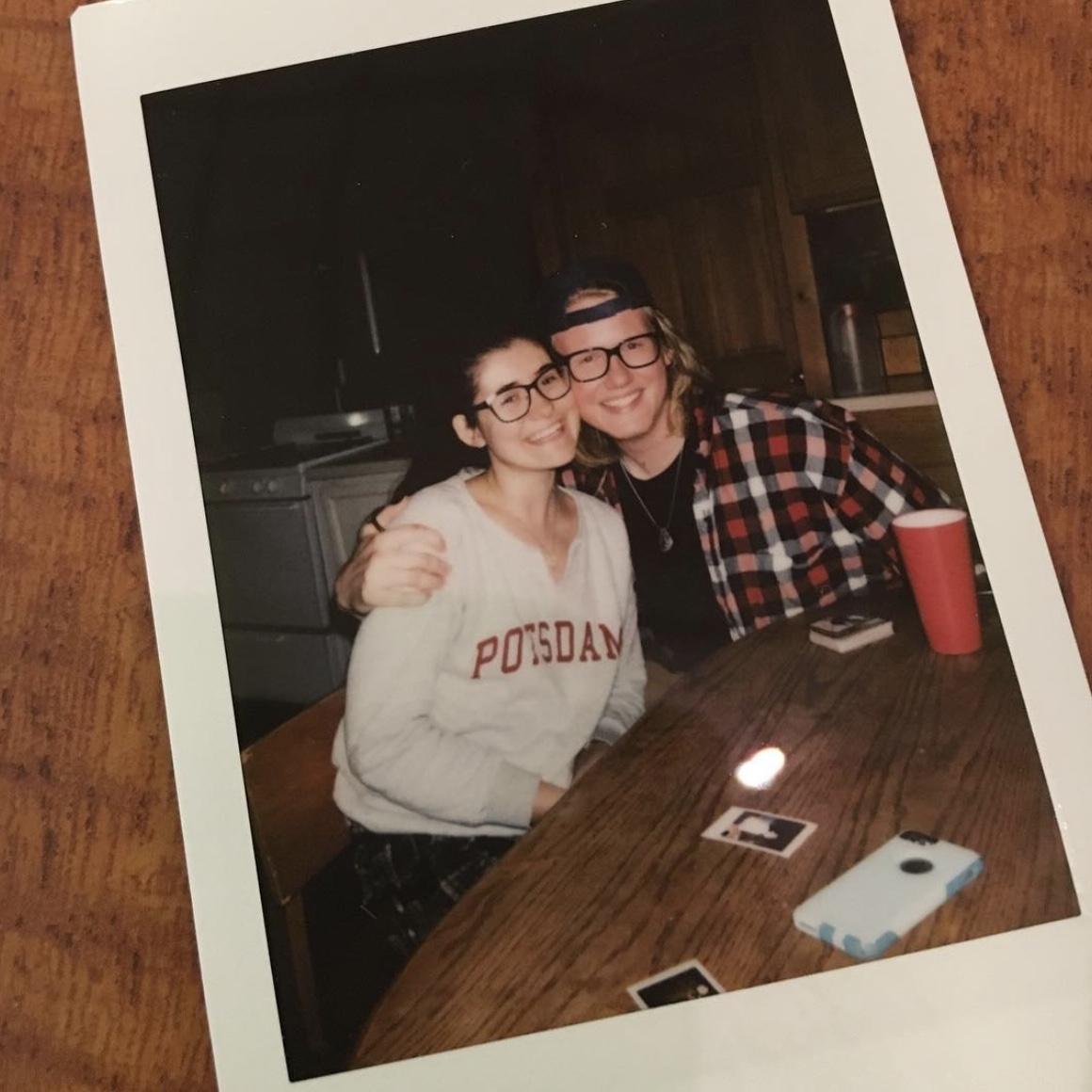 One of our favorite polaroid's taken by a friend while Kendall visited Connor at his first apartment.
(June 2017)