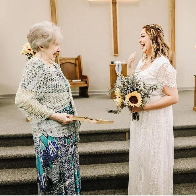 Allison and her grammy laughed over their tearful moment in remembrance of Allison's late grandfather.