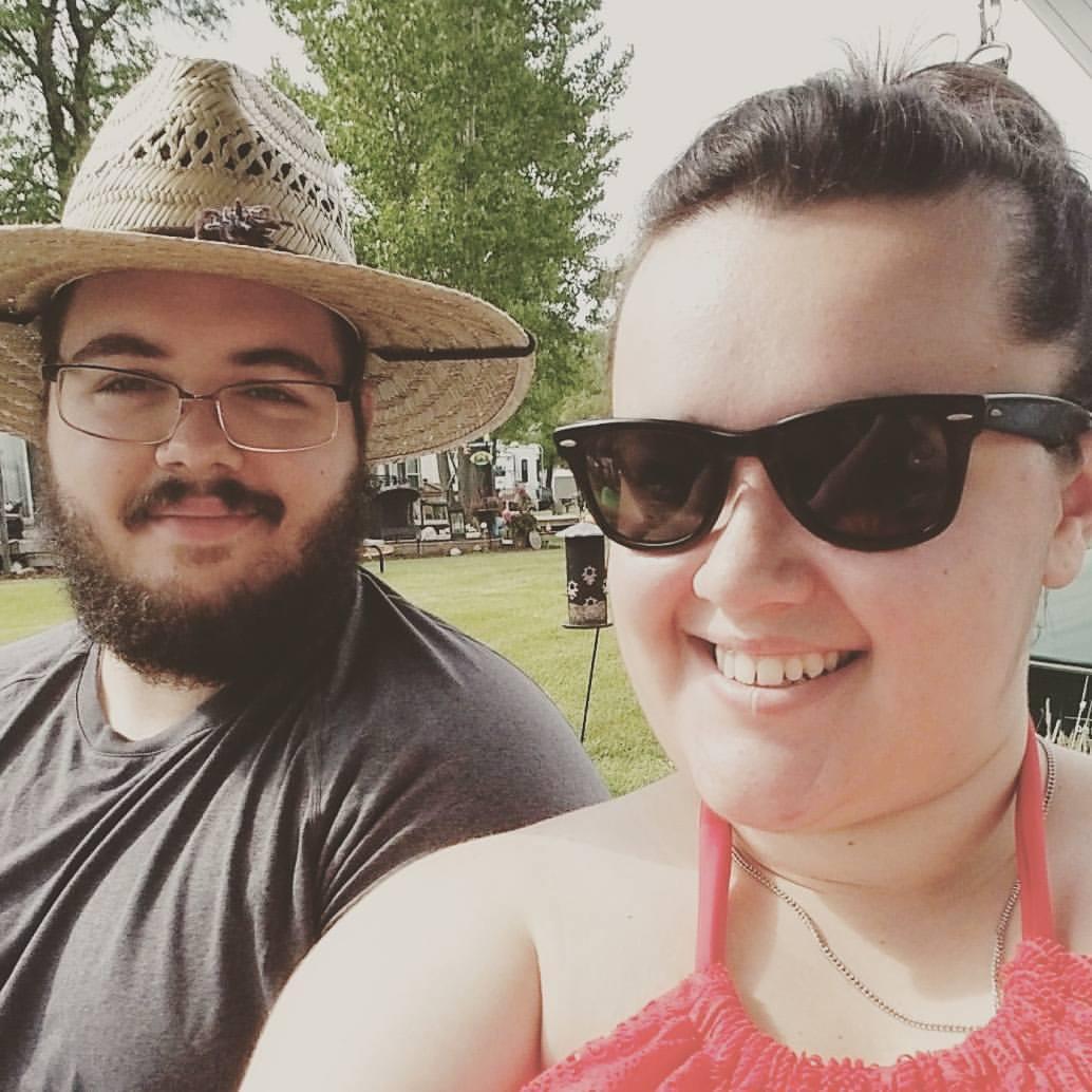 At the cabin and in the sun! July 4, 2017.