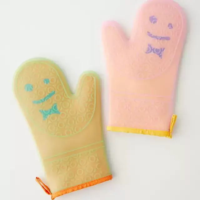 Staff Oven Mitts - Set Of 2