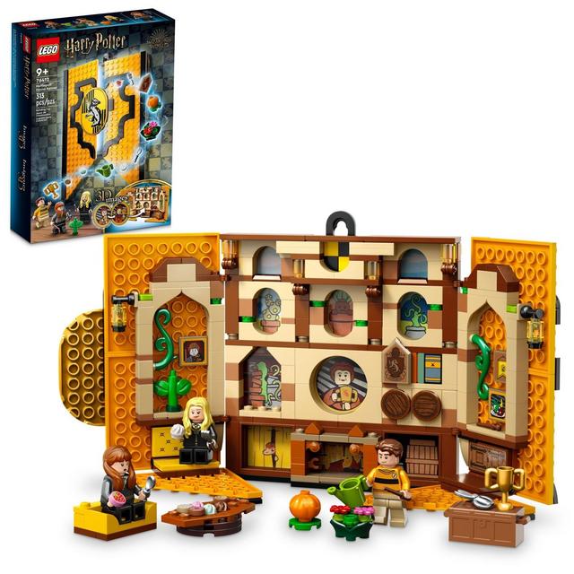 LEGO Harry Potter Hufflepuff House Banner 2in1 Toy 76412