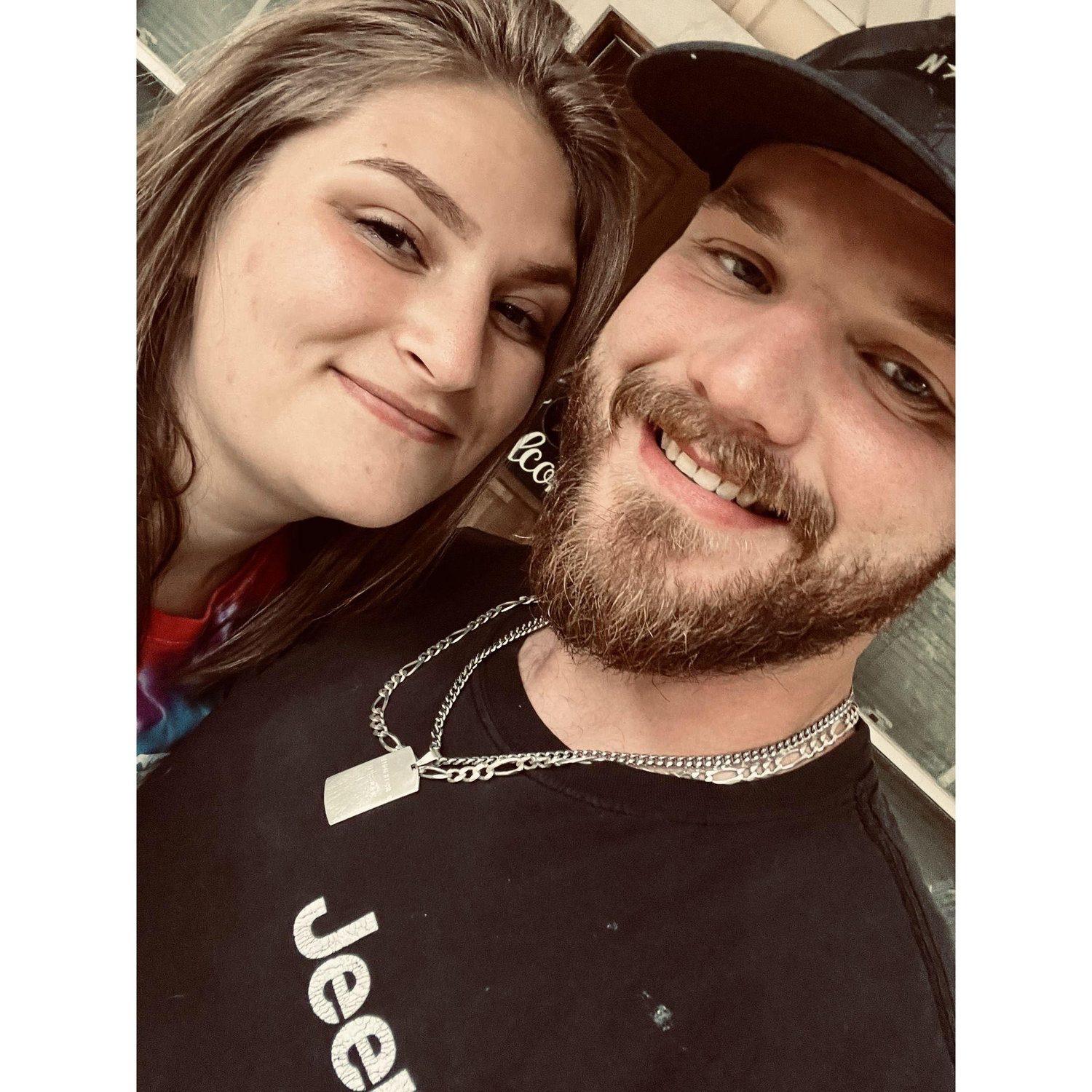 Another one of our first pictures together.