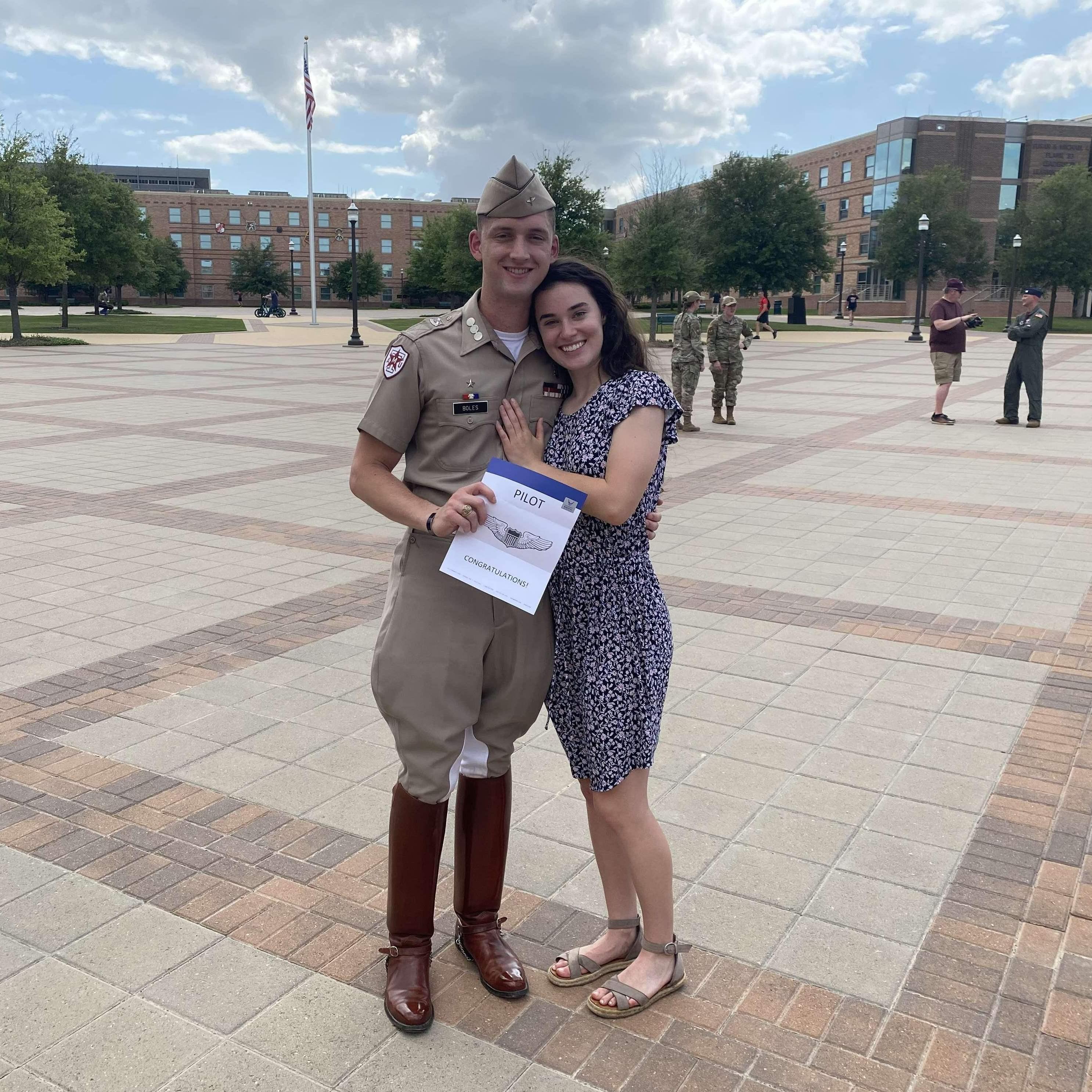 Late April 2022 - Nathan found out he earned a Pilot slot in the United States Air Force!