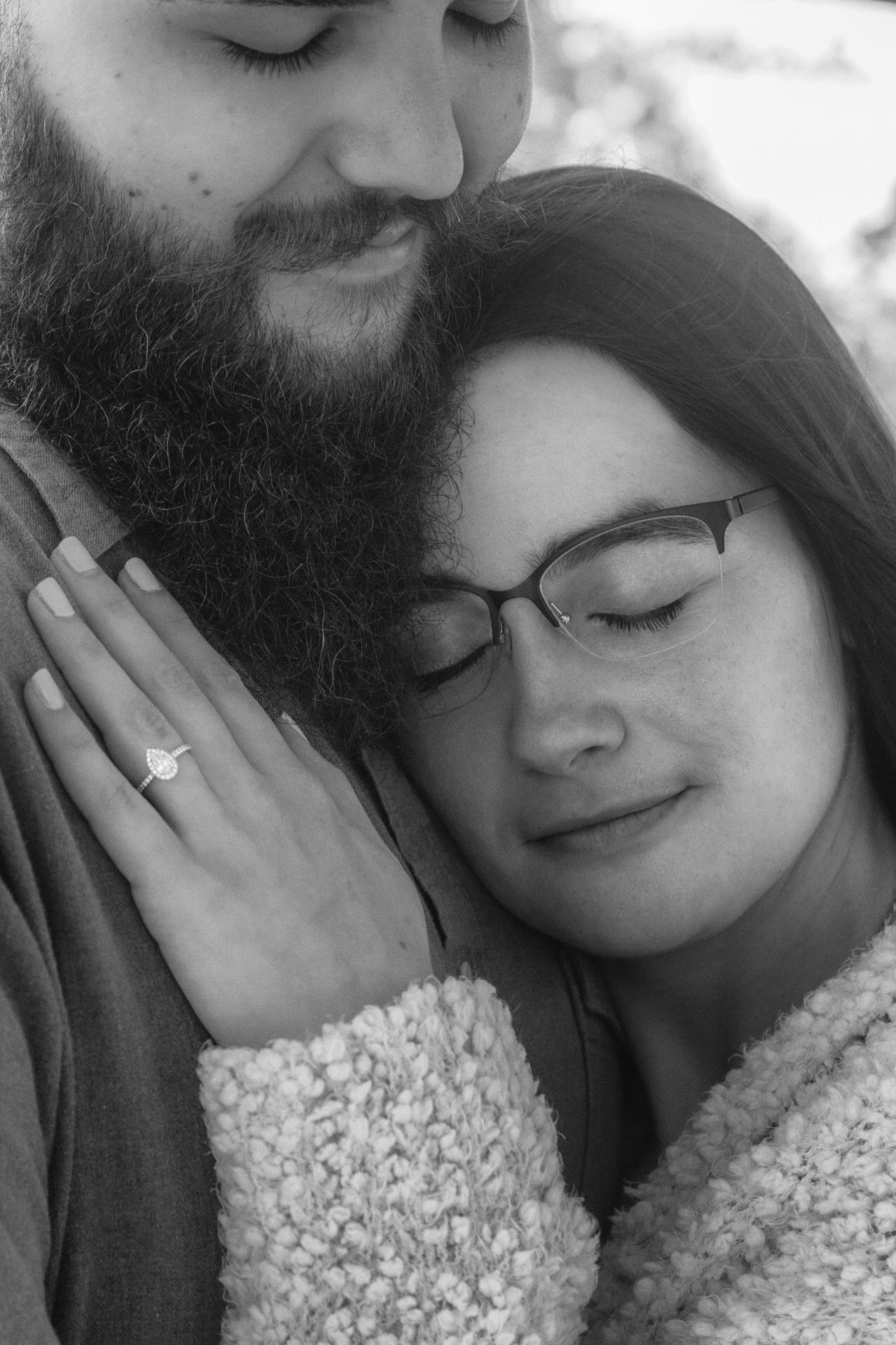 Engagement photo taken by the best photographer (and father of the bride!)