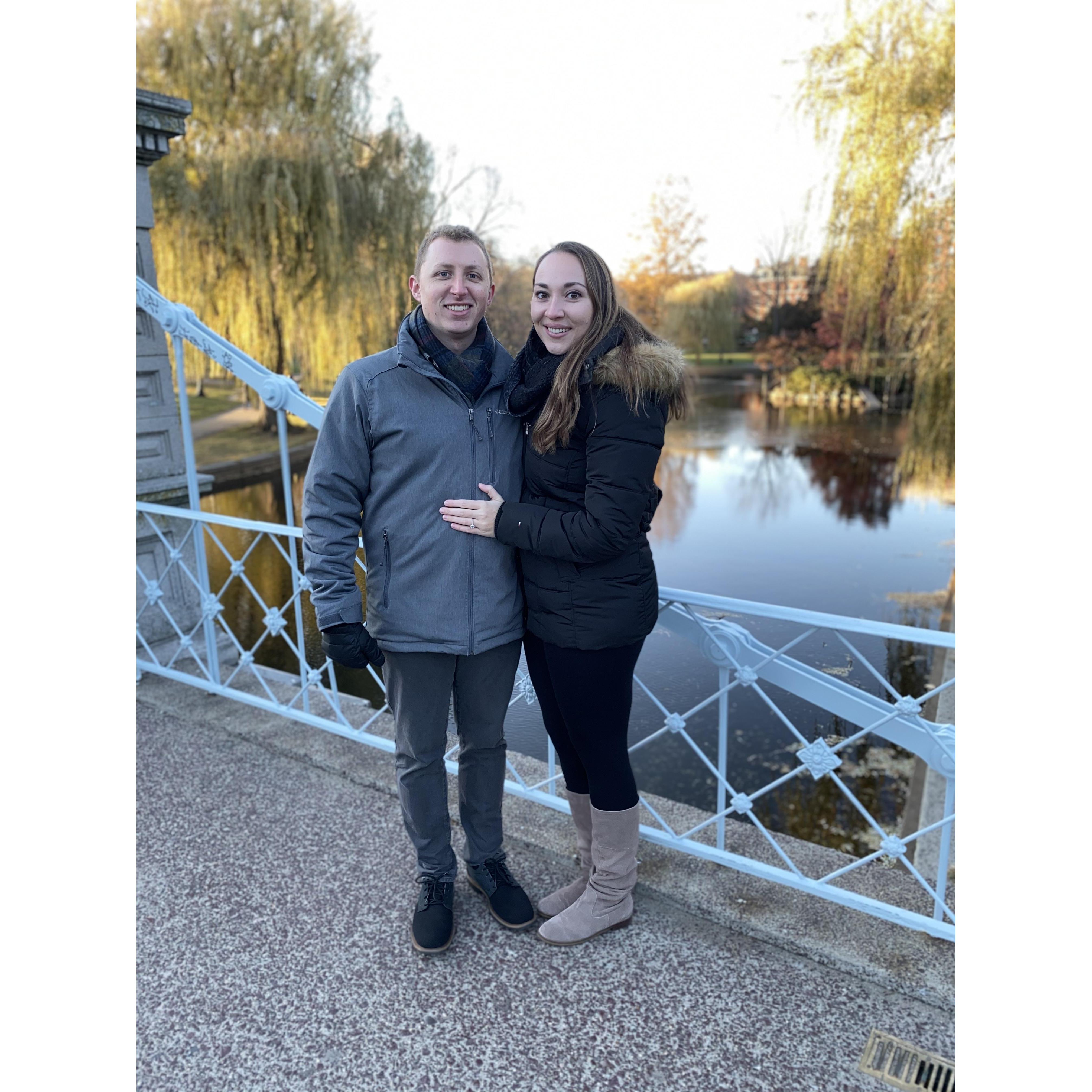 Boston Public Garden, November 2019