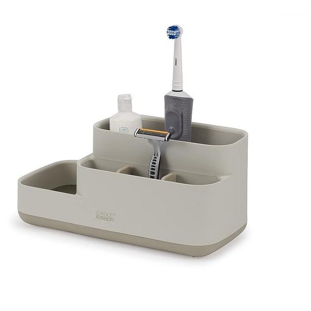 Joseph Joseph EasyStore - Bathroom Storage Caddy Organiser for bathroom accessories - Ecru