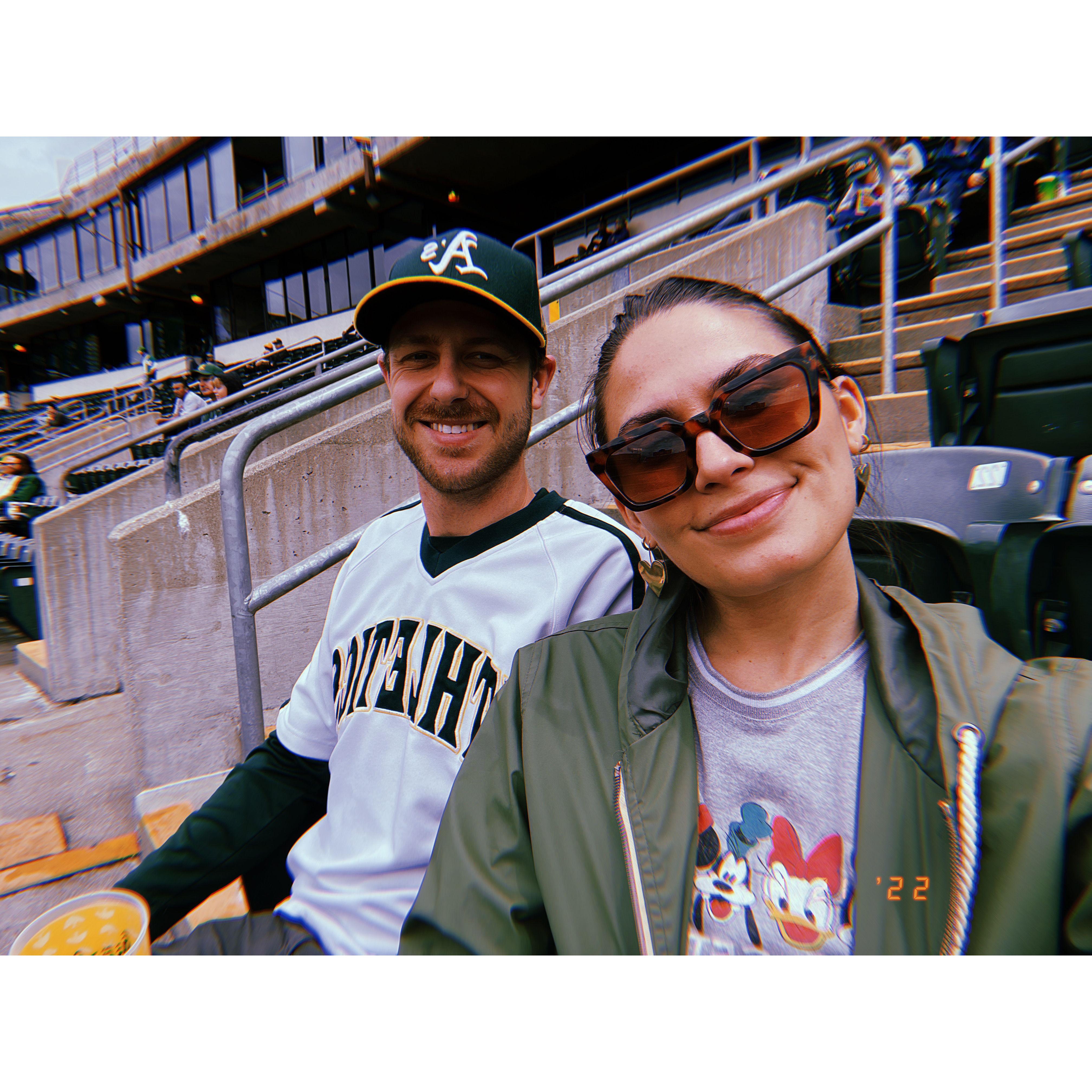 Go A's!