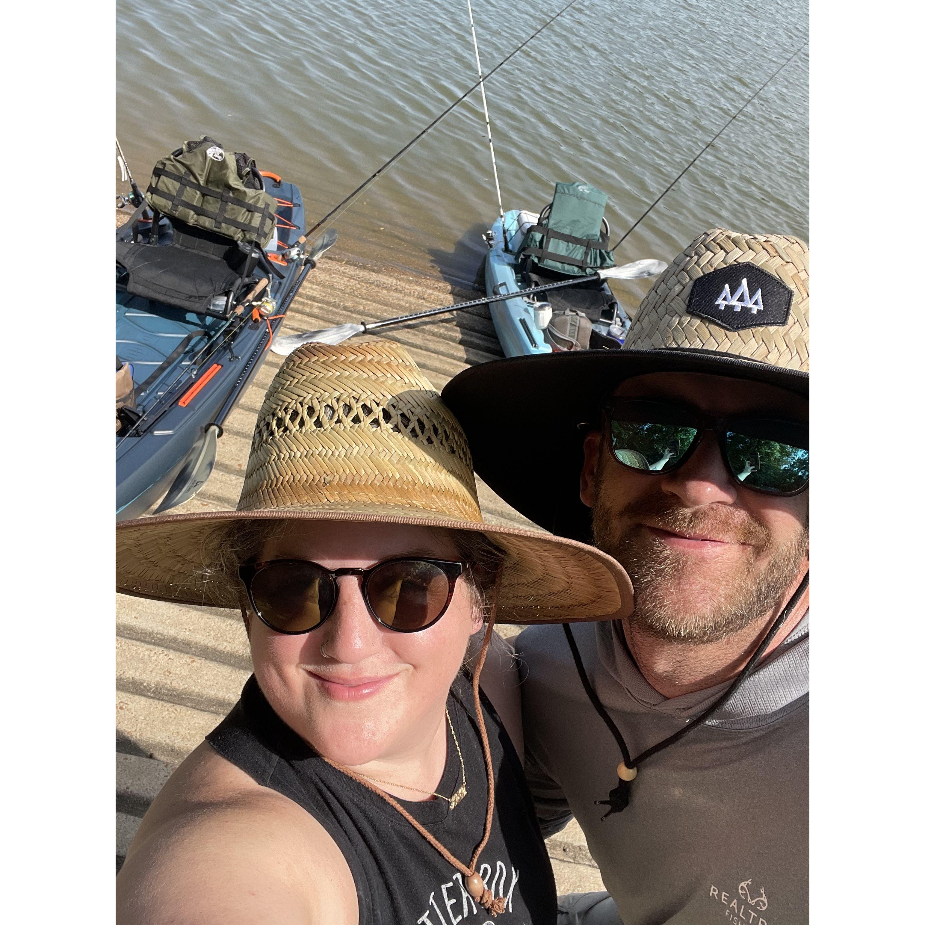 Living the life with our kayaks