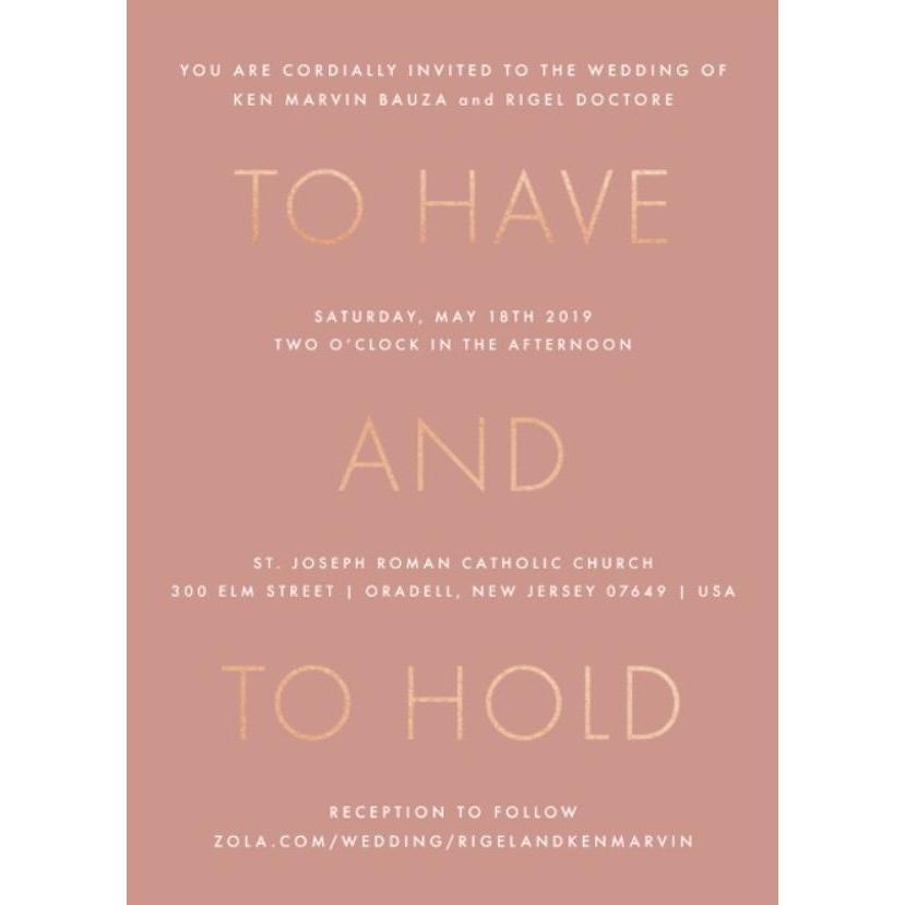 Wedding Invitation