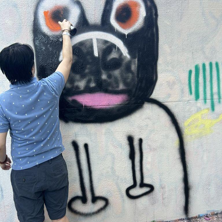 We made a graffiti of Ares
