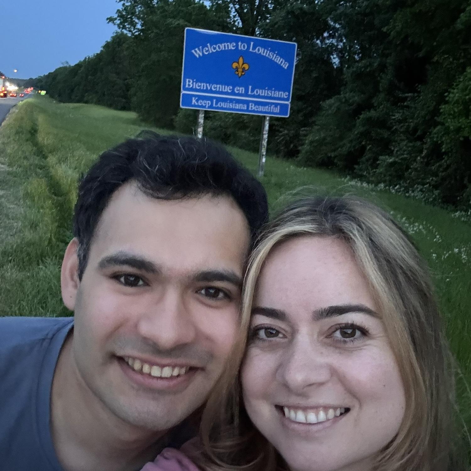 Celebrated Easter in Louisiana with Steven's family