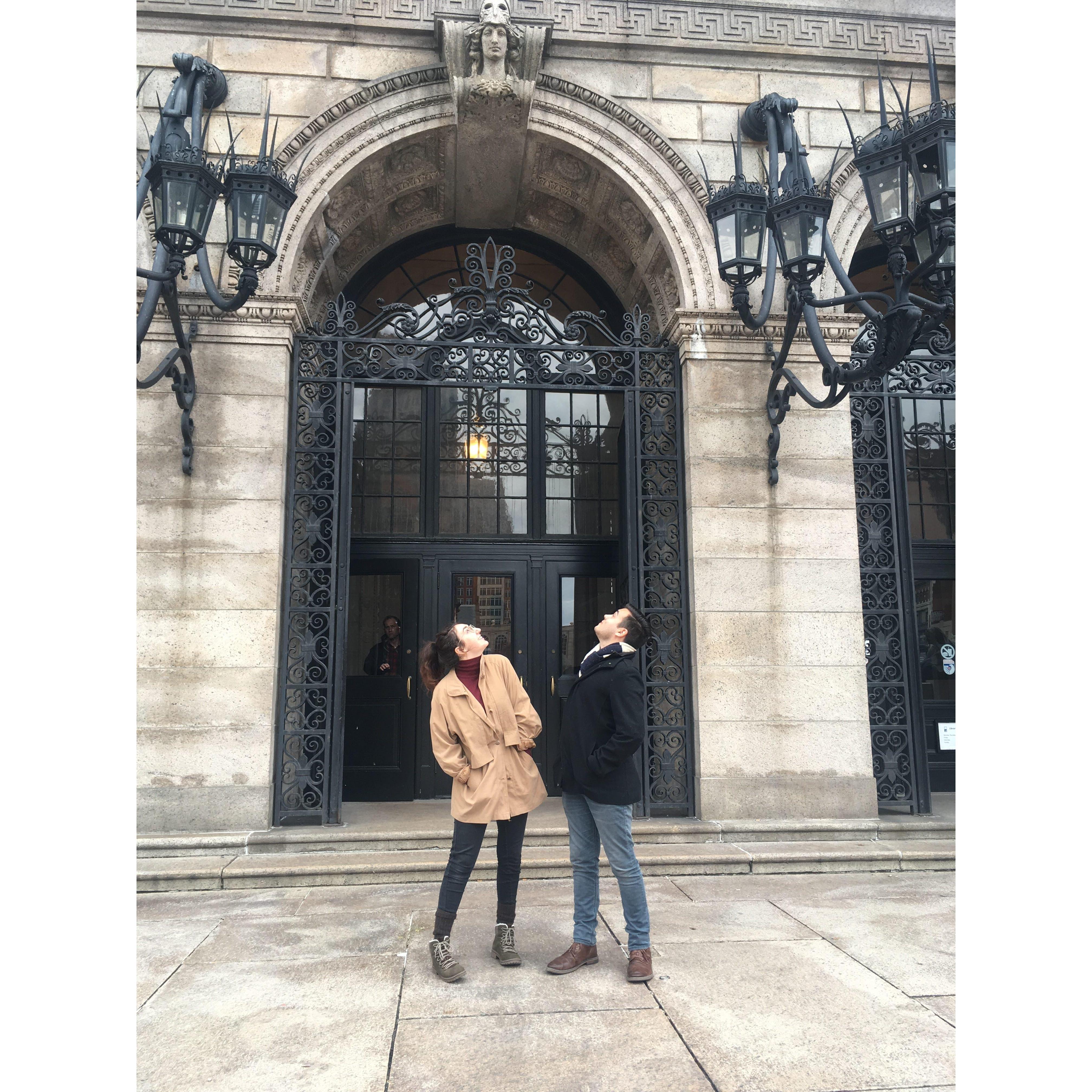 at boston public library