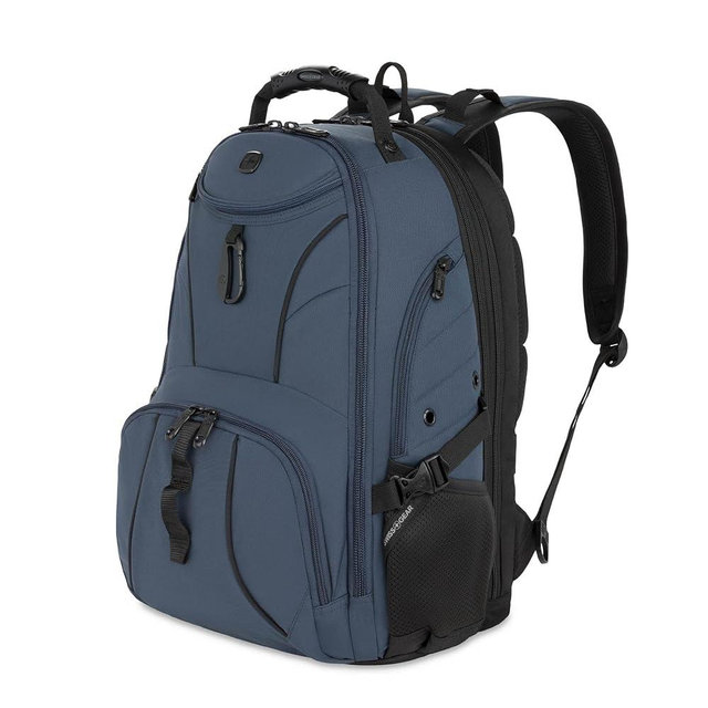 SwissGear 1900 Scansmart TSA 17 Laptop Backpack, Blueberry, 19-Inch