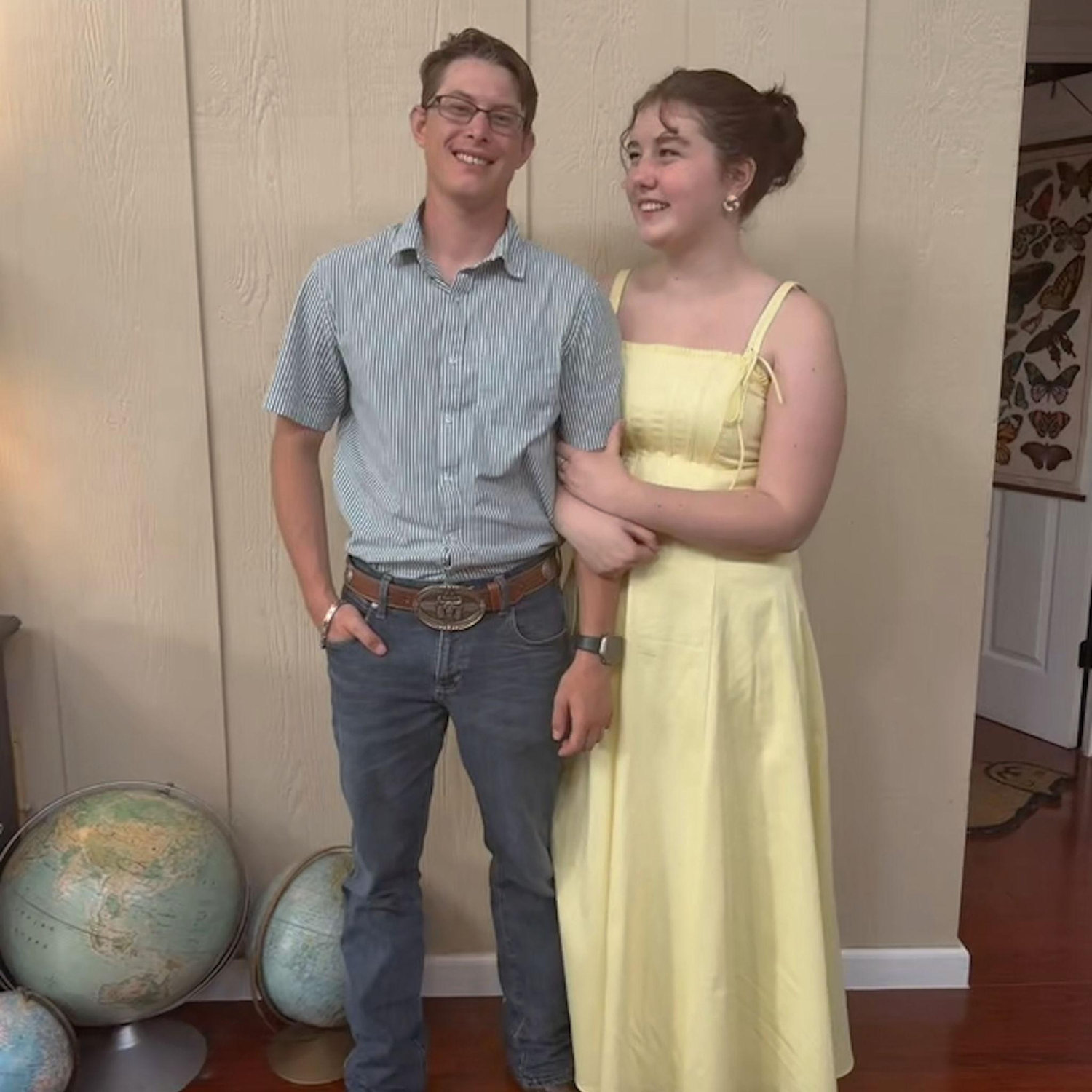 Our first Easter together, celebrating Jesus being risen