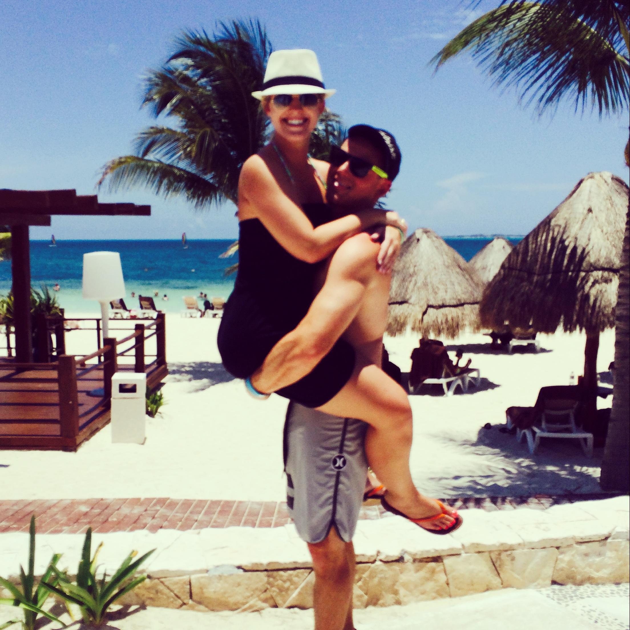 Our first trip to Playa Mujeres!